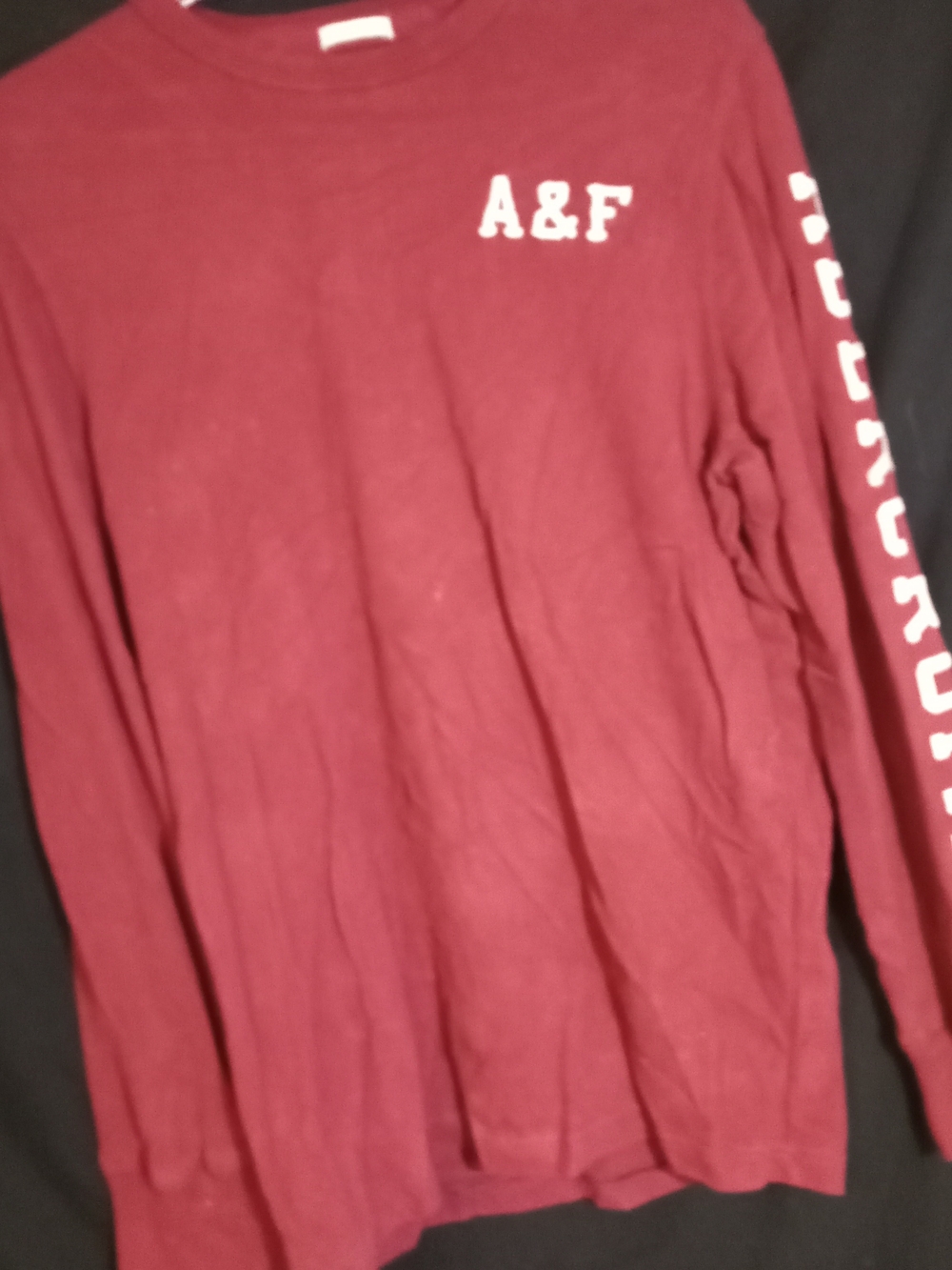 Late 90s To Y2K Abercrombie & Fitch Long Sleeve Tee